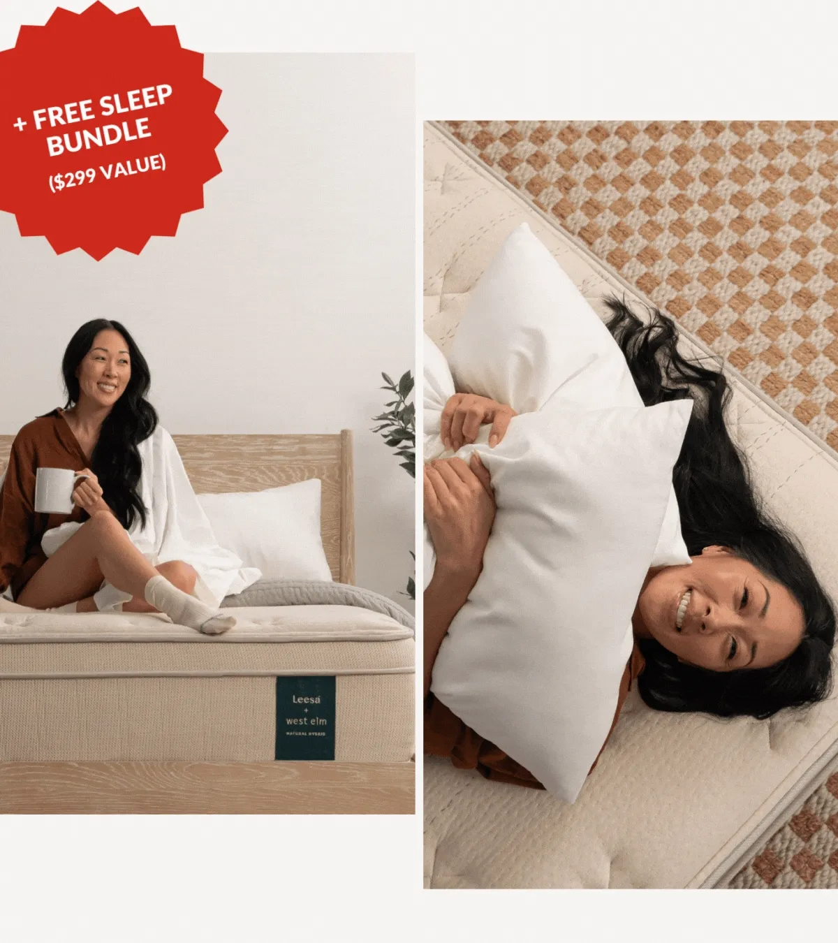 Presidents Day Sale: 30% OFF mattresses + FREE sleep bundle ($299 value)