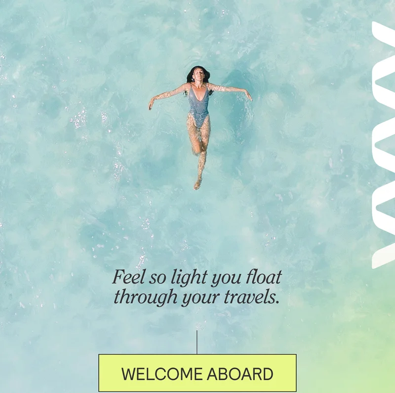 Feel so light you float through your travels.