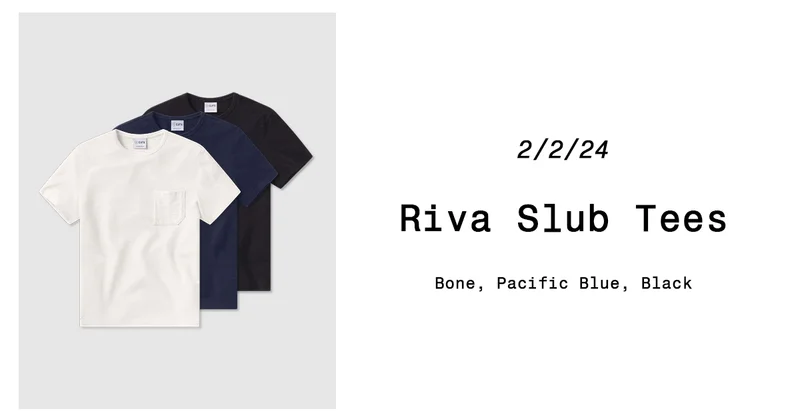 Riva Slub Tees