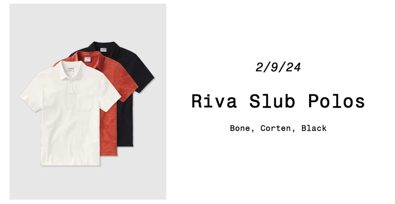 Riva Slub Polos