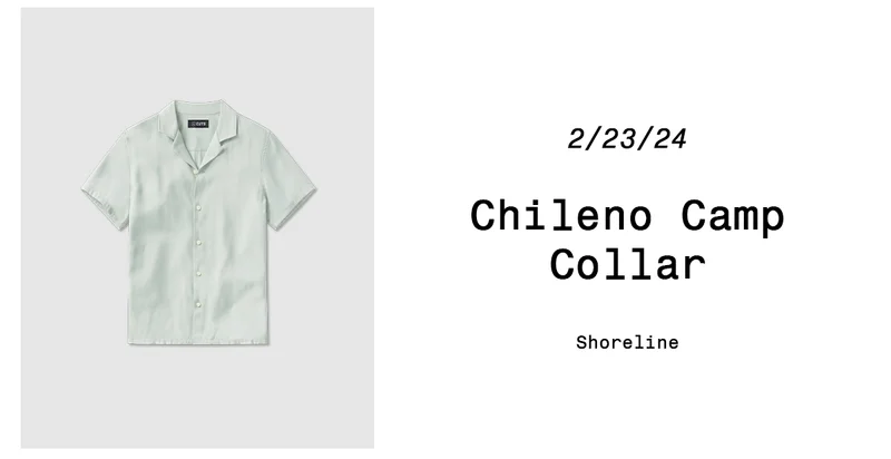 Shoreline Chileno Camp Collar