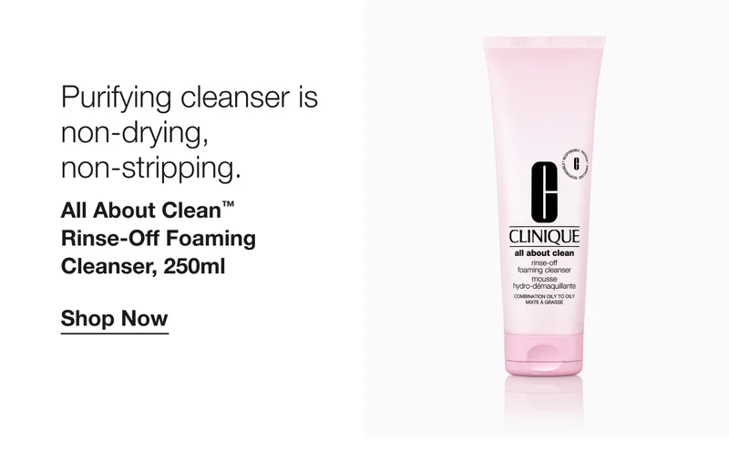 Purifying cleanser is non-drying, non-stripping. | All About Clean™ Rinse-Off Foaming Cleanser, 250ml | Shop Now