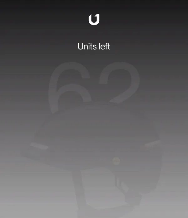 GIF of the products announcing that units are selling out fast.