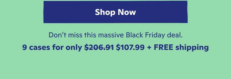 9 cases for only $107.99 + FREE shipping