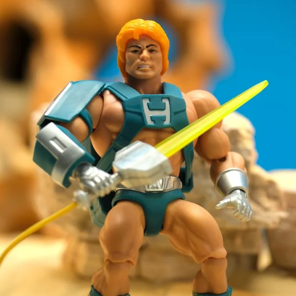 MOTU Origins DLX Laser Power He-Man