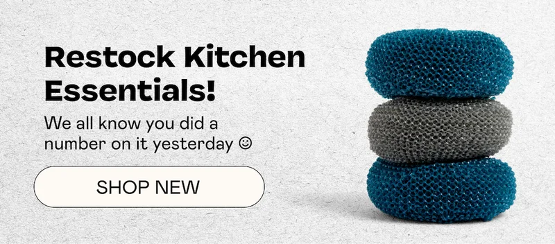Restock Kitchen Essentials - Shop New