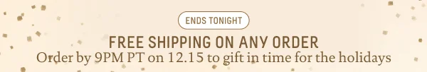 Free Shipping On Any Order