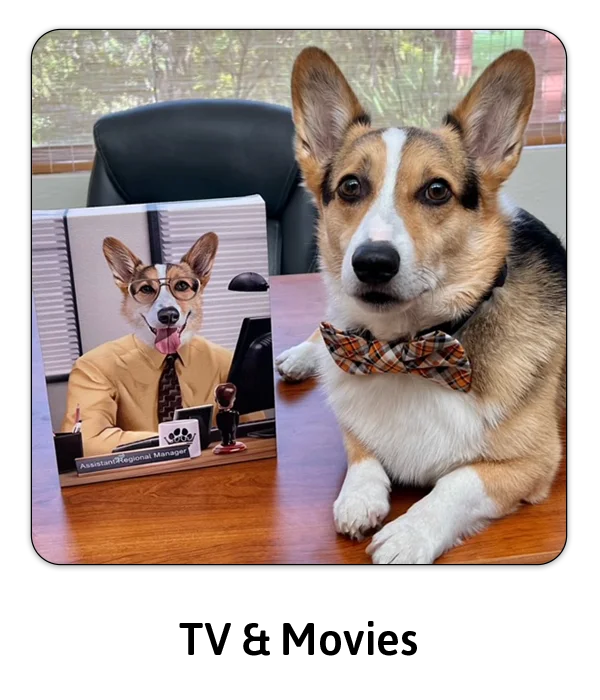 Shop TV & Movies Pet Portraits