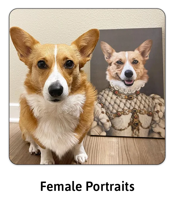 Shop Female Pet Portraits