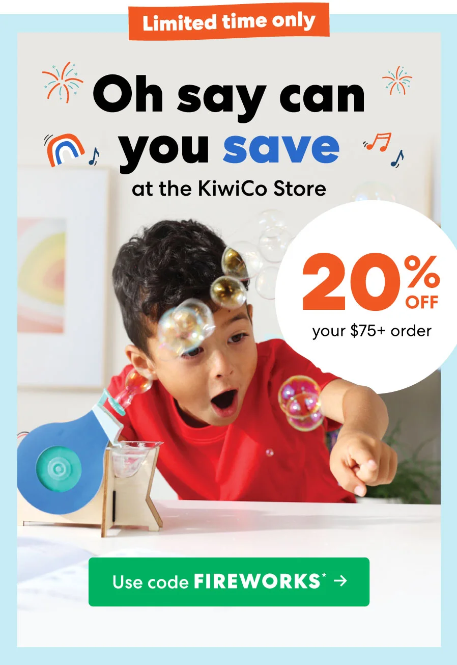 Use code FIREWORKS*