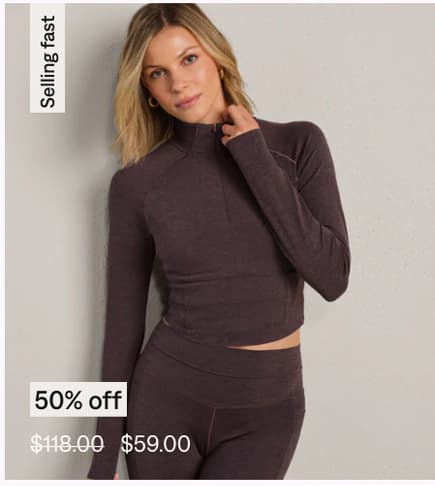 Heather Revive™ 1/4 Zip