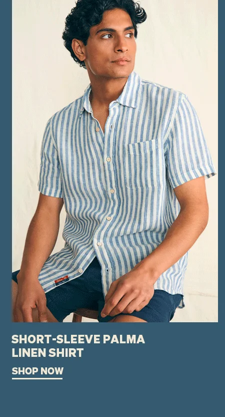 Short Sleeve Palma Linen Shirt