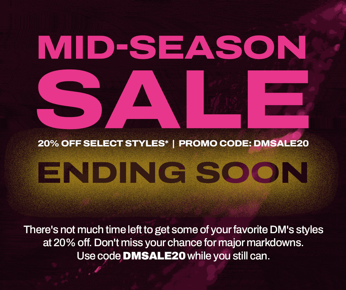 Our mid-season sale is ending soon