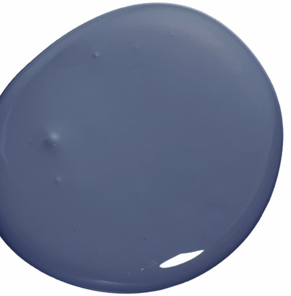Blue'd Up paint color blob