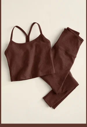 Spacedye Slim Racerback Cropped Tank