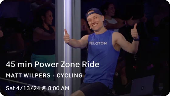 45 min Power Zone Ride