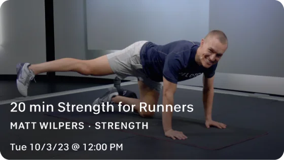 20 min Strength for Runners