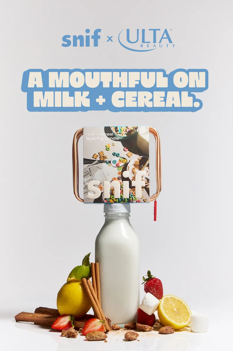 a mouthful on milk + cereal.