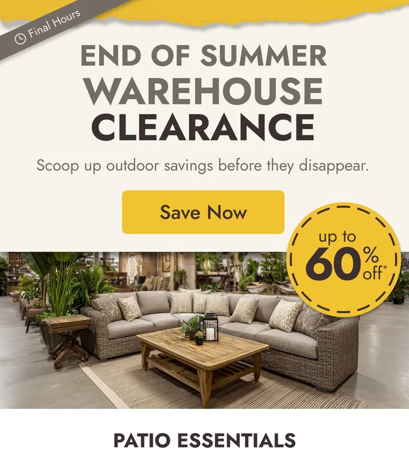 LAST CALL: Up to 60% off