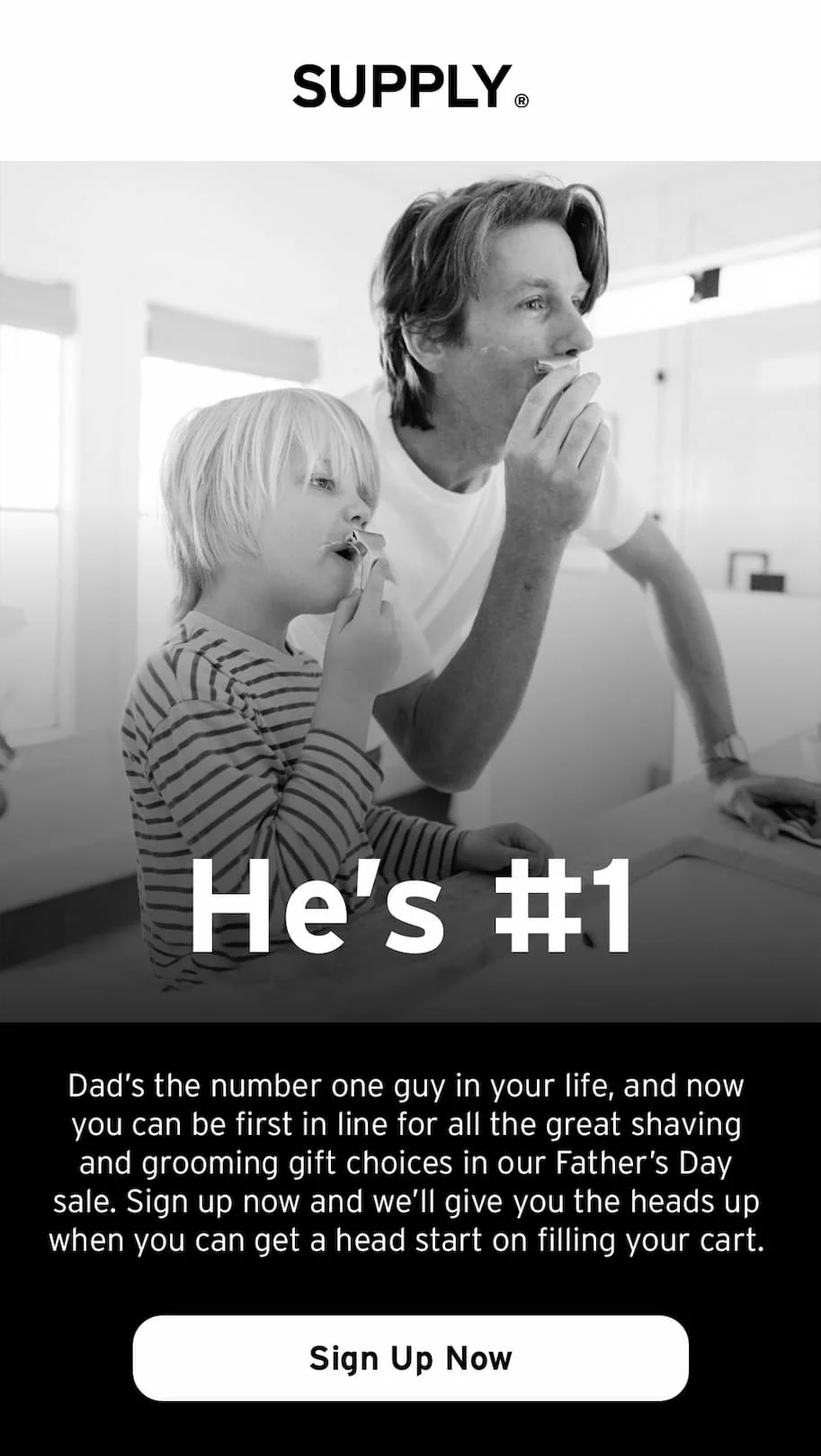 He's number 1
