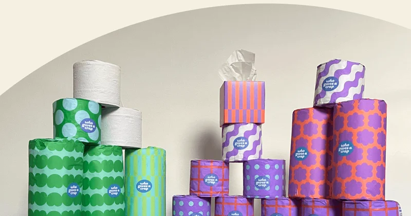 Image: Tons of beautiful bundles with toilet paper, tissues, and kitchen towels
