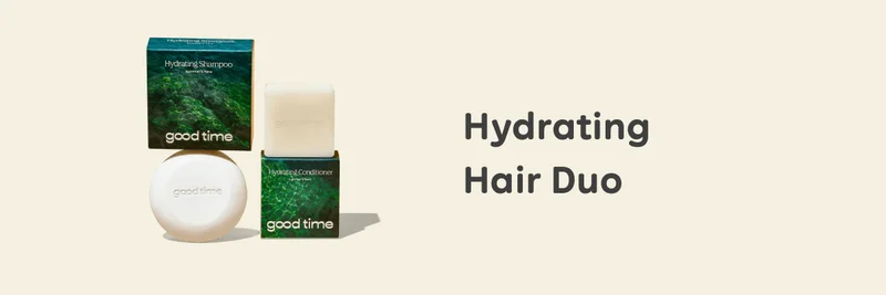 Also part of the fancy pants bundle: Hydrating Hair Duo