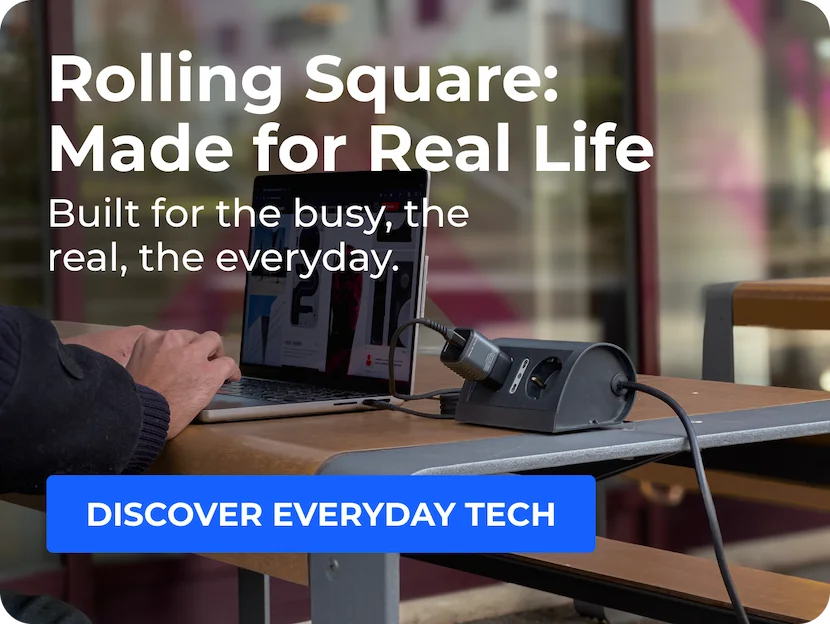 Rolling Square: Made for Real Life Built for the busy, the messy, the everyday.