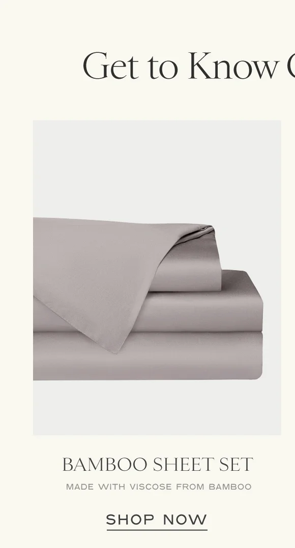 Shop The Bamboo Sheet Set
