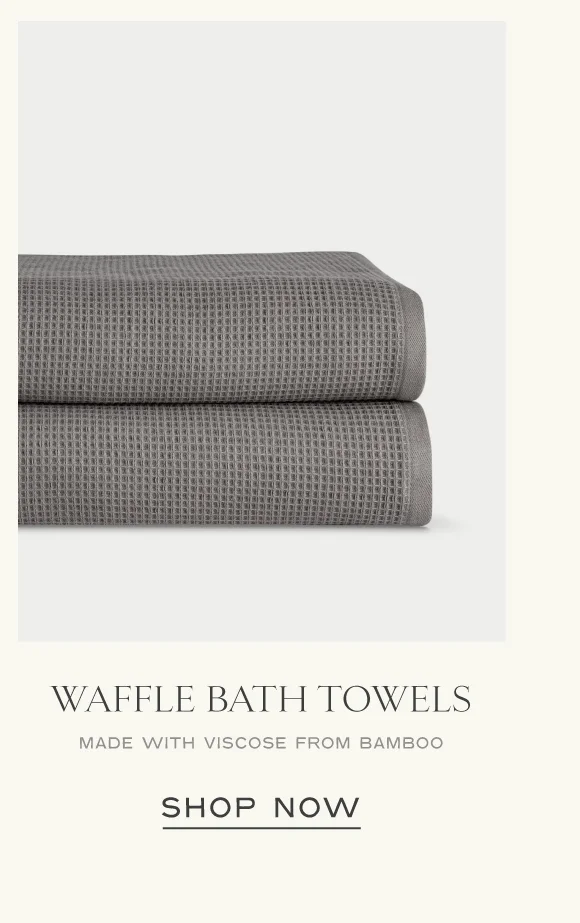 Shop The Waffle Bath Towels