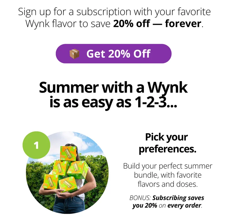 Get 20% off when you subscribe and save.