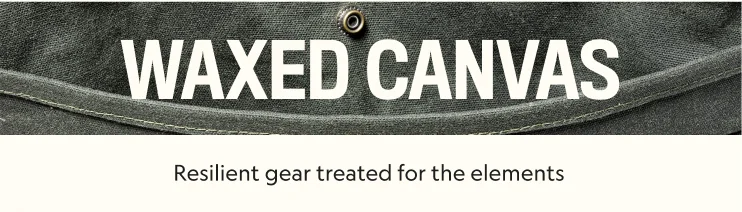 Fall Fabrics: Waxed Canvas