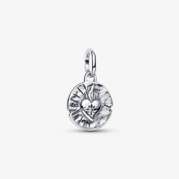 Heart Medallion Charm