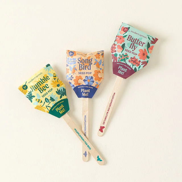 Pollinator Seed Pops (Set of 3)