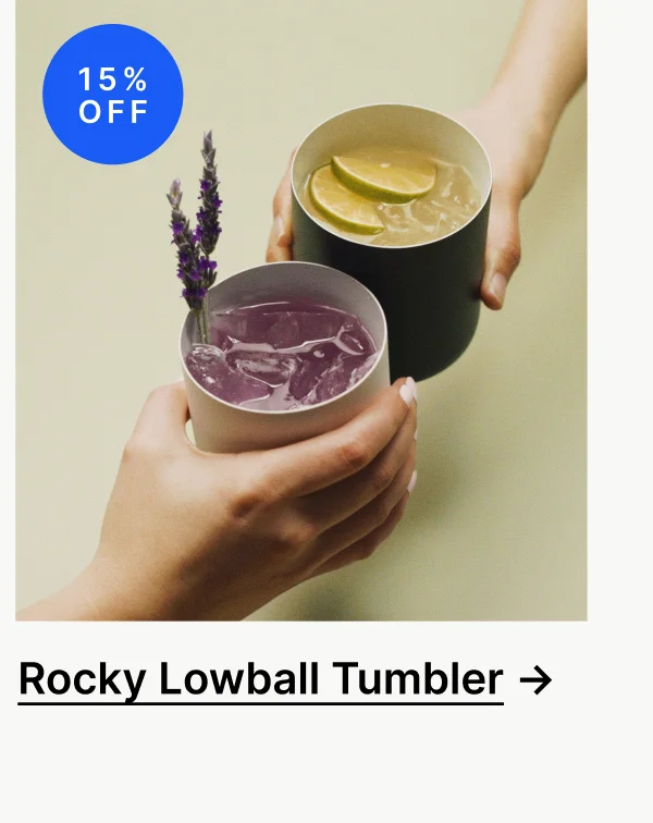 Rocky Lowball Tumbler