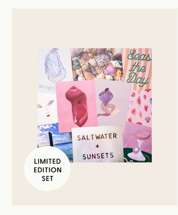 Coastal Whimsy - Limited Edition Collage Set