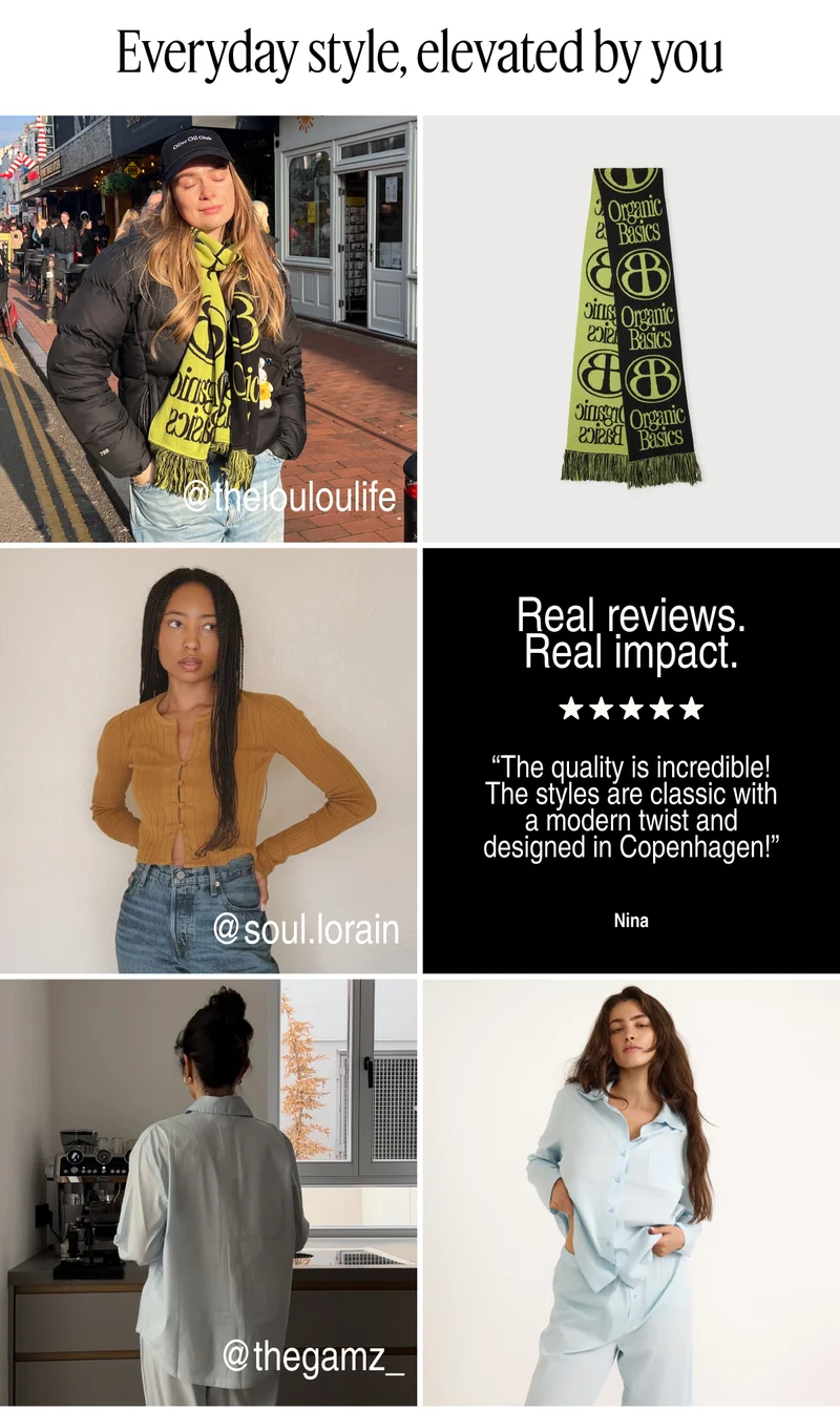 Everyday style, elevated by you