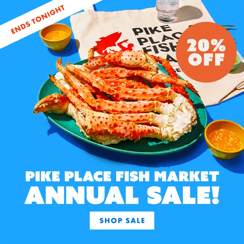 Pike Place Fish Market Sale