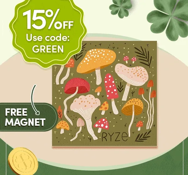 15% off | Use code: GREEN