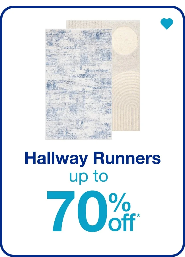 Up to 70% Off Hallway Runners — Shop Now!