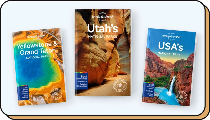National Parks book covers