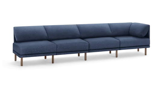 Range 4-Piece One Arm Sofa