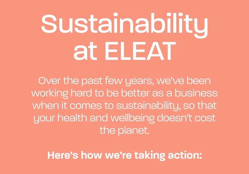 Sustainability at ELEAT