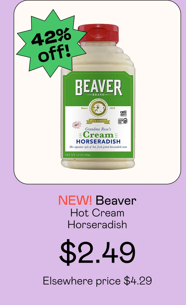 Hot Cream Horseradish