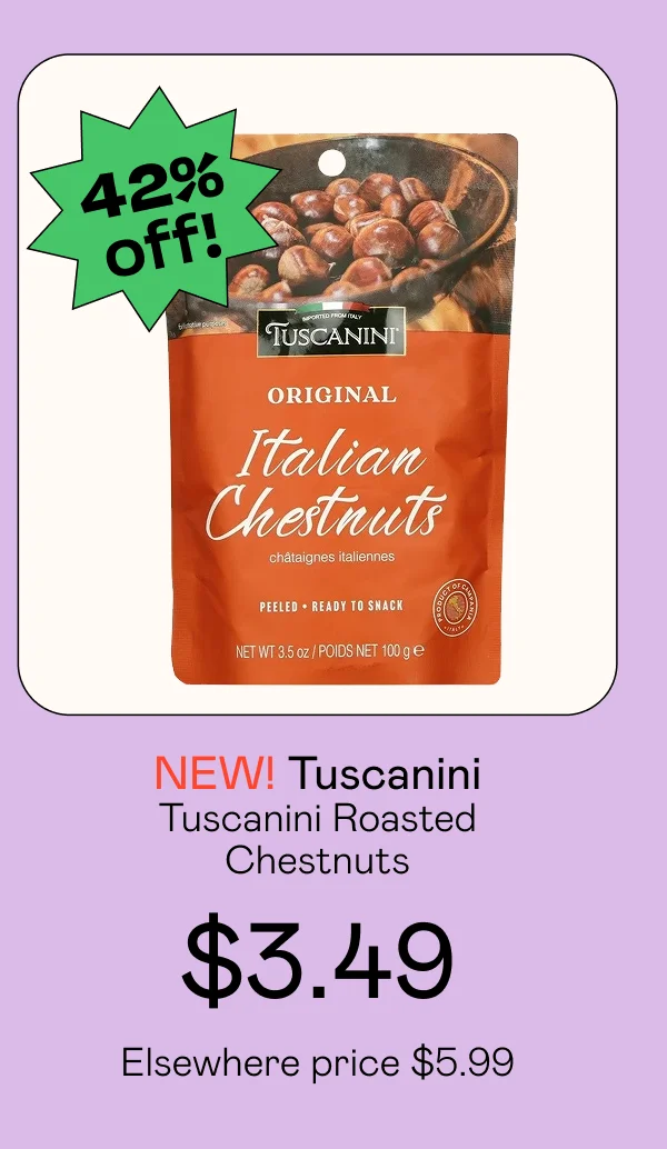 Tuscanini Roasted Chestnuts