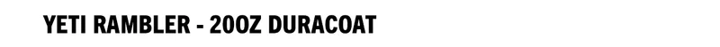 YETI Rambler - 20oz Duracoat