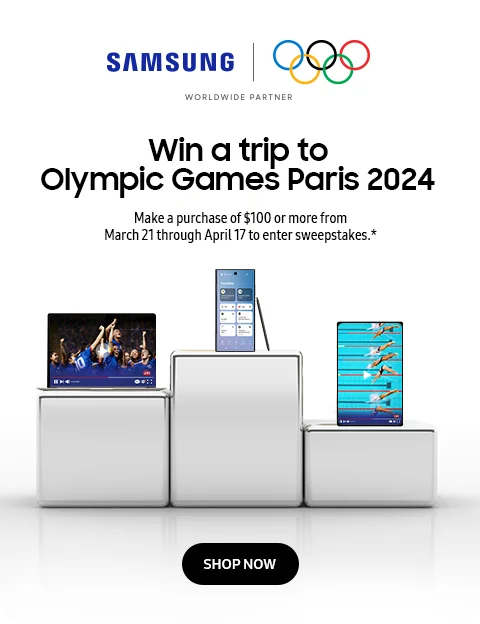 Win a trip to Olympic Games Paris 2024 - Make a purchase of $100 or more from March 21 through April 17 to enter sweepstakes.＊ - SHOP NOW