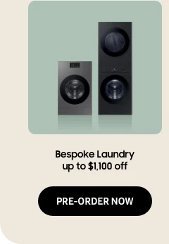 Bespoke Laundry up to $1,100 off - PRE-ORDER NOW