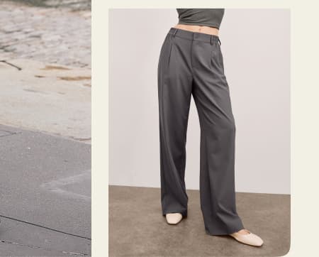 Status Wide Leg Trouser