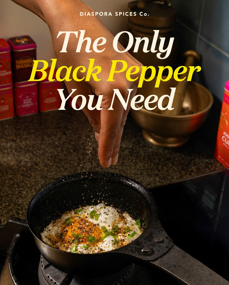 The only black pepper you need
