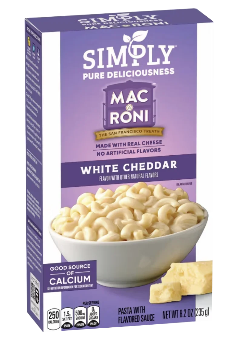 Image of Quaker Simply Mac-a-Roni - White Cheddar